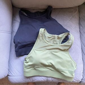 Zyia All-Star Bra - 2-pack - black and olive green